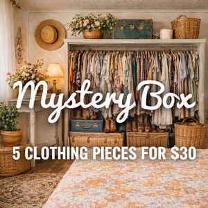 Mystery Box! 5 Clothing Pieces for $30!